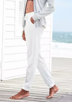 Nachhaltige Homewear|Bench. Relaxhose Ecru