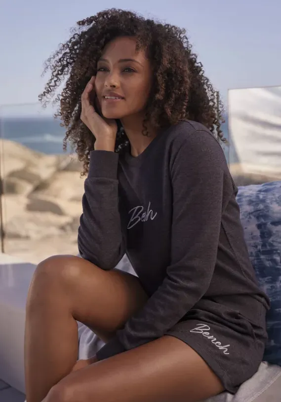 Bench. Nachhaltige Homewear<Relaxshorts"-Sweatshorts, Lounge-Shorts"