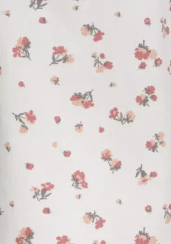 Damenshirts|s.Oliver Ripptanktop Weis-Geblumt