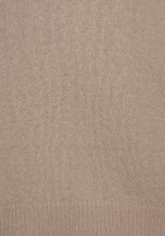Pullover|LASCANA Rundhalspullover Camelfarben