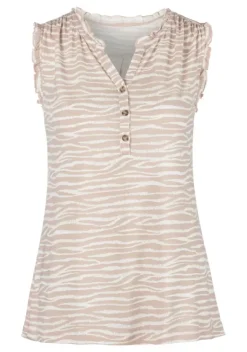 LASCANA Damenshirts<Ruschentop