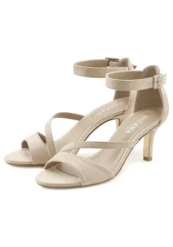 LASCANA High Heels & Pumps<Sandalette"High-Heel-Sandalette, Riemchensandalette"