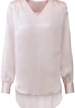 Blusen|LASCANA Satinbluse Rose