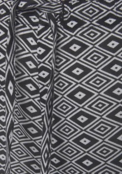 Nachhaltige Nachtwasche|Vivance Dreams Schlafhose Braun Bedruckt