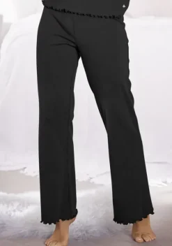 Nachhaltige Nachtwasche|s.Oliver Schlafshorts Schwarz