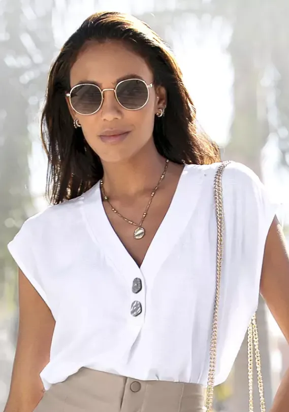 LASCANA Blusen<Schlupfbluse