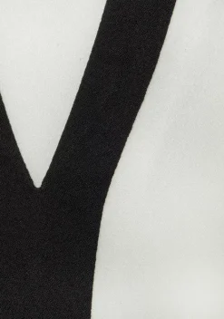 Blusen|LASCANA Schlupfbluse Weis-Schwarz