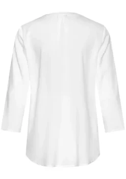 Blusen|LASCANA Schlupfbluse Weis