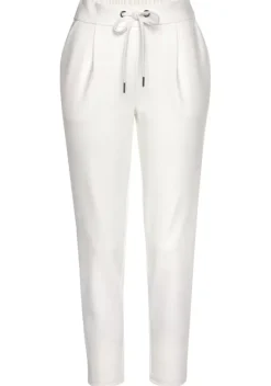 Lange Hosen|LASCANA Schlupfhose Creme