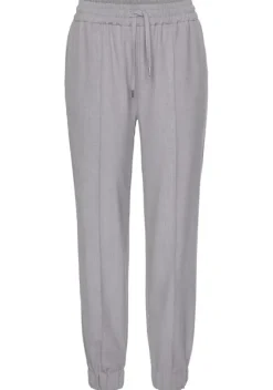 Lange Hosen|LASCANA Schlupfhose Grau
