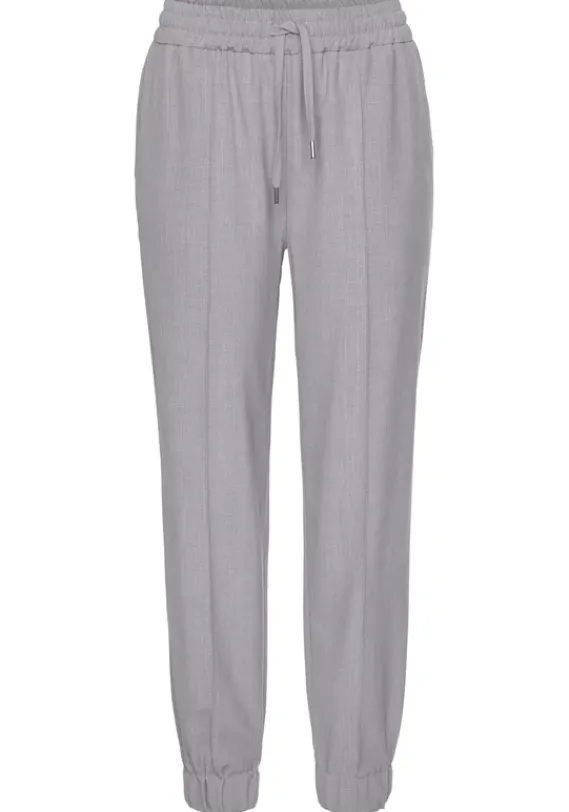 Lange Hosen|LASCANA Schlupfhose Grau