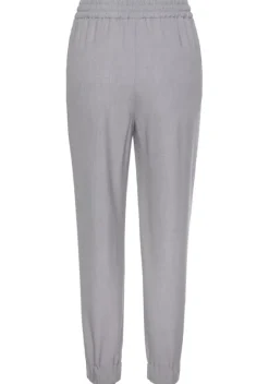 Lange Hosen|LASCANA Schlupfhose Grau