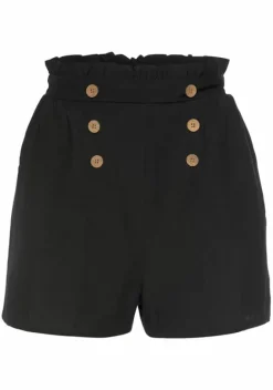 Shorts|LASCANA Shorts Schwarz