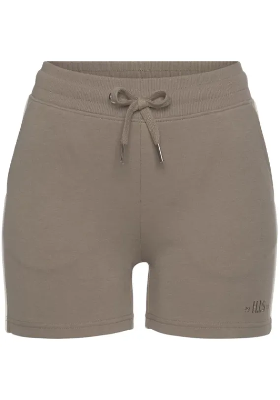 Shorts|H.I.S Shorts Camelfarben