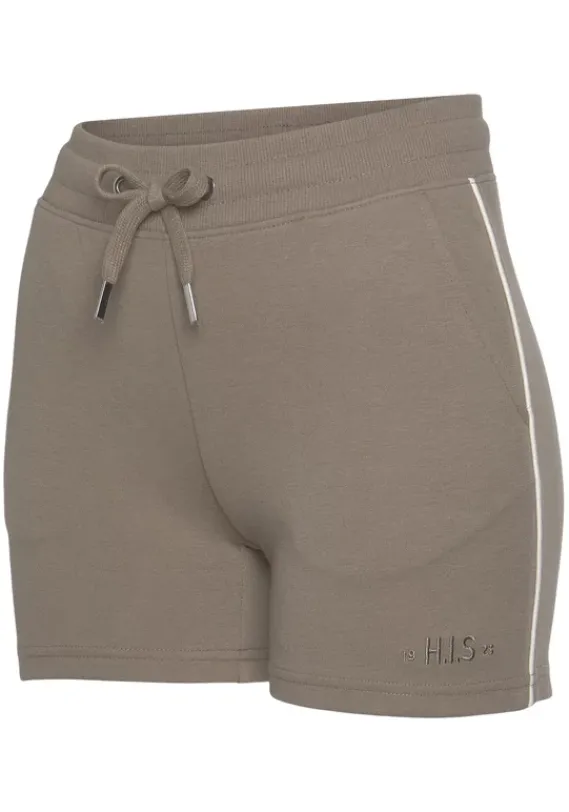 Shorts|H.I.S Shorts Camelfarben