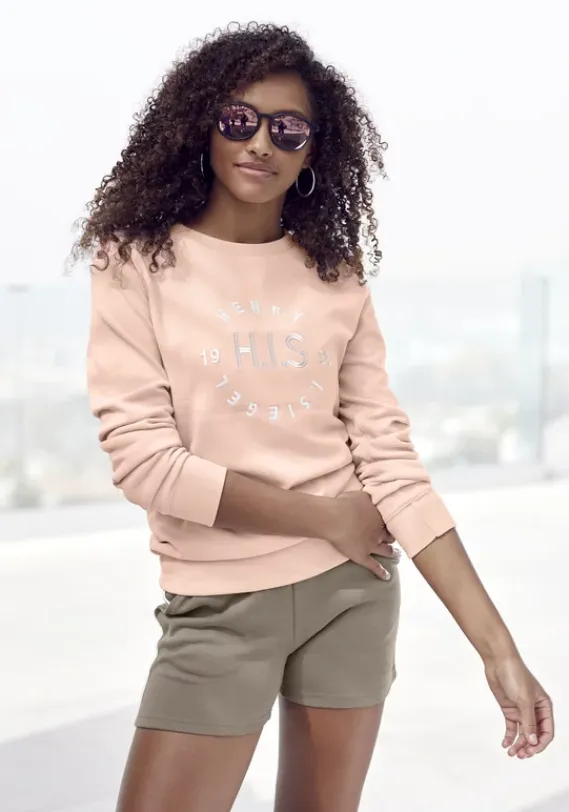 Shorts|H.I.S Shorts Camelfarben