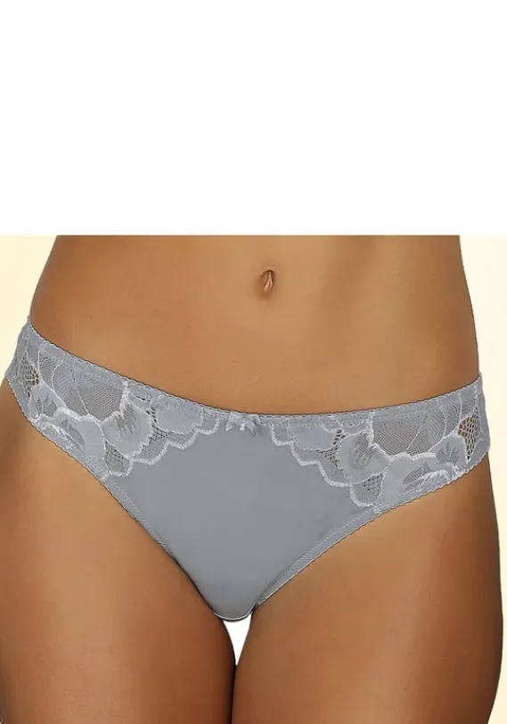 Dessous|LASCANA Slip"Mably" Silbergrau