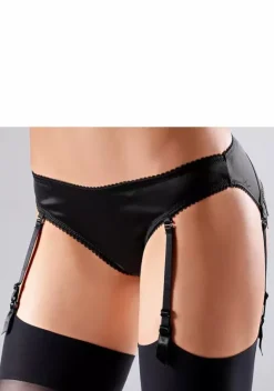 Slips|petite fleur gold Slip-Ouvert Schwarz