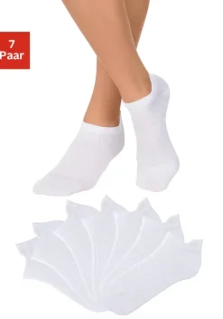 Socken|LASCANA ACTIVE Sneakersocken 7X Weis