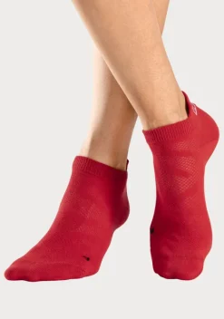 Socken|Bench. Sneakersocken 2X Rot, 2X Weis, 2X Schwarz