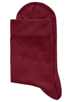 Socken|H.I.S Socken 1X Flieder, 1X Pink, 1X Blau, 1X Bordeaux