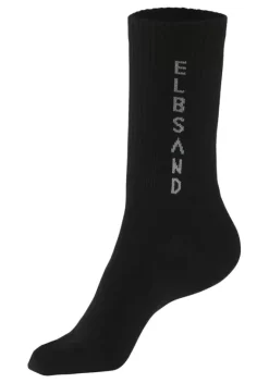 Socken|Elbsand Socken 3X Schwarz