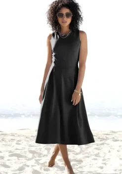 Strandkleider|Beachtime Sommerkleid Schwarz