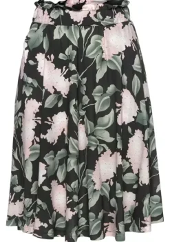 Rocke|Buffalo Sommerrock Schwarz-Rosa-Bedruckt