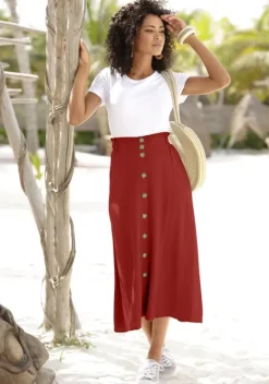 Rocke|LASCANA Sommerrock Rot