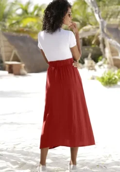 Rocke|LASCANA Sommerrock Rot