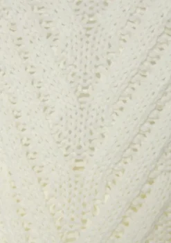 Pullover|LASCANA Stehkragenpullover Creme