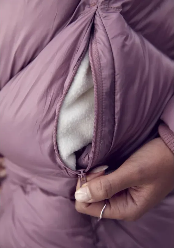 Jacken & Mantel|Bench. Steppmantel Mauve