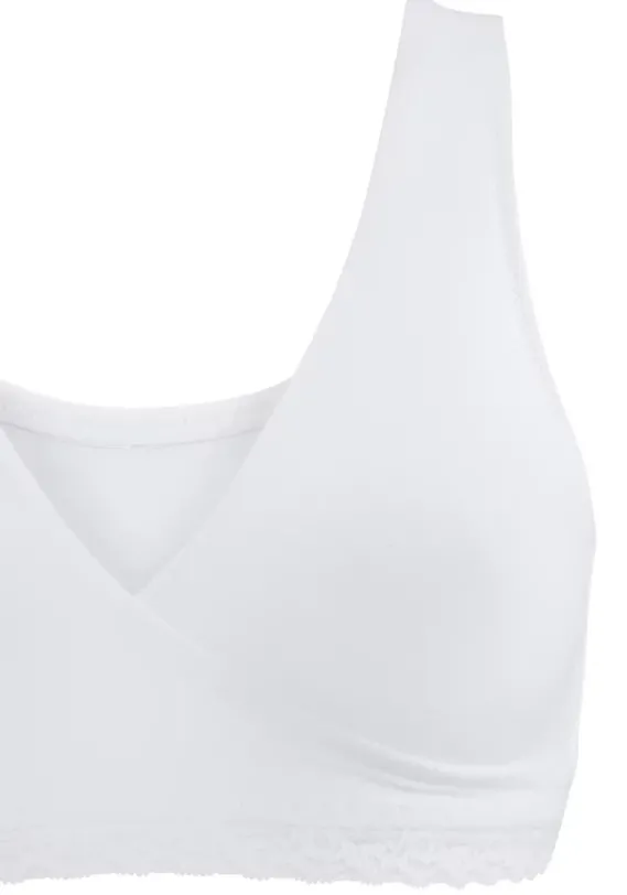 Bhs Ohne Bugel|petite fleur Still-Bh Weis+Schwarz