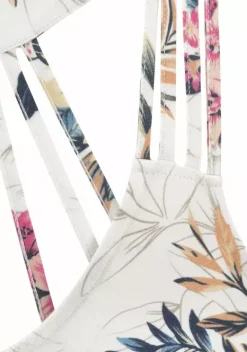 Strandkleider|s.Oliver Strandkleid Weis-Bedruckt