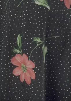 Kurze Kleider|Beachtime Strandkleid Schwarz-Rot