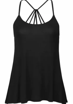 Damenshirts|Buffalo Strandtop Schwarz