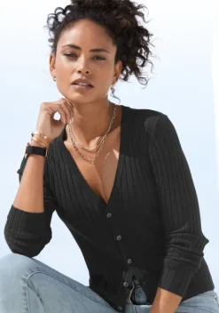 LASCANA Jacken & Mantel<Strickjacke