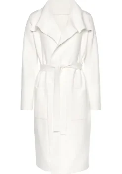 Jacken & Mantel|LASCANA Strickmantel Weis