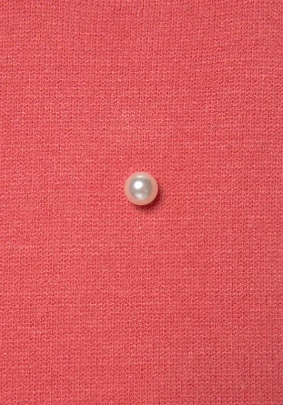 Pullover|Vivance Strickpullover Koralle