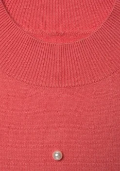 Pullover|Vivance Strickpullover Koralle
