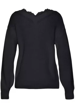 Pullover|LASCANA Strickpullover Schwarz