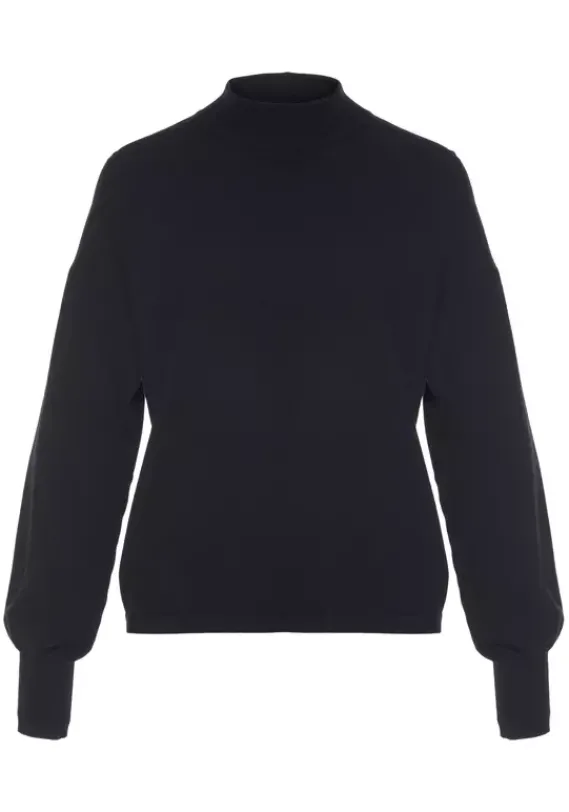 Strandmode|LASCANA Strickpullover Schwarz