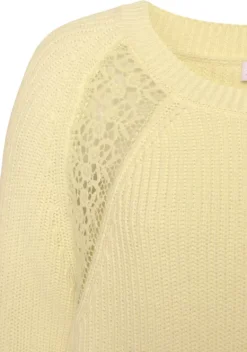 Pullover|LASCANA Strickpullover Sonnengelb