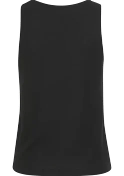 Damenshirts|LASCANA Stricktop Schwarz