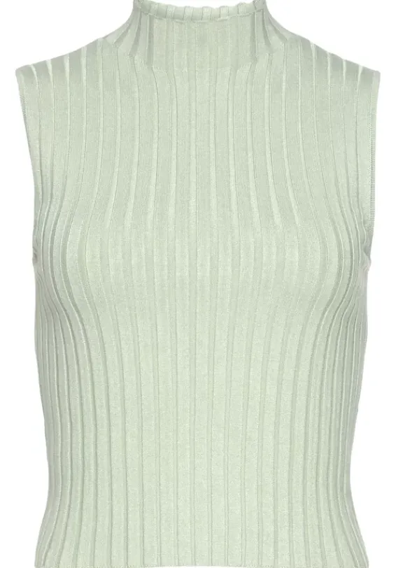 Damenshirts|LASCANA Stricktop Mint