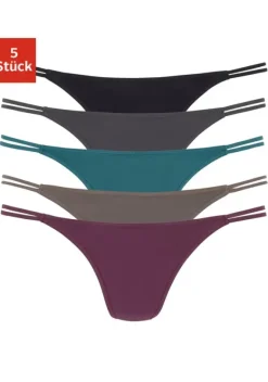 Strings|Vivance String Bordeaux, Taupe, Petrol, Anthrazit, Schwarz