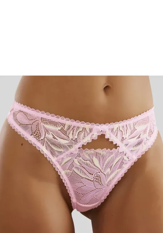 Dessous|LASCANA String Rose-Creme