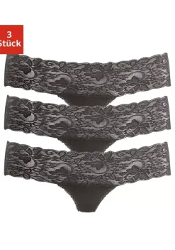 Nachhaltige Dessous & Wasche|Vivance active String Schwarz