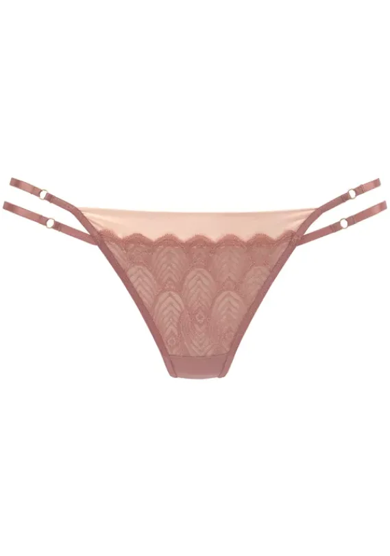 Dessous|LASCANA String"Belinda" Rosa-Pfirsich