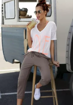 Lange Hosen|Bench. Sweathose Grau